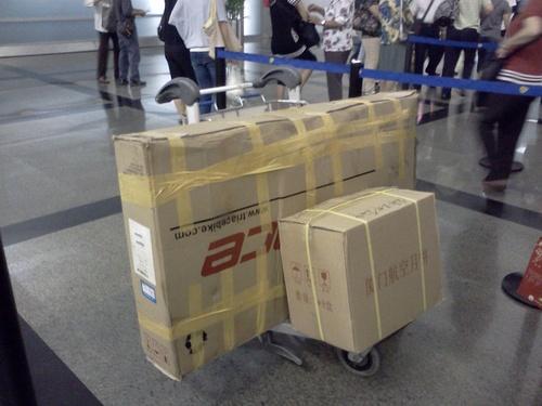 大余工地工具器材打包托运
